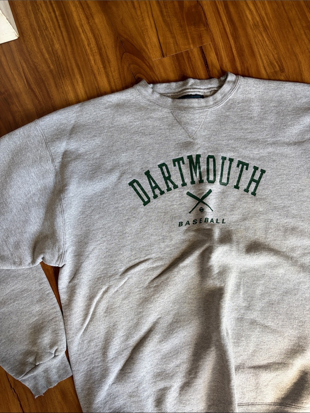 Vintage Dartmouth Gray Crewneck Sweatshirt
